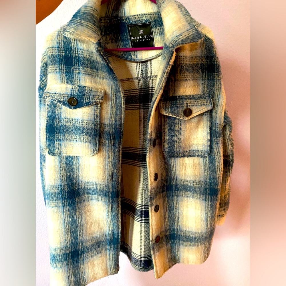 Winter jacket, woollike material